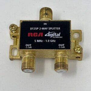RCA High-Performance 2-Way Digital Splitter DT2SP​